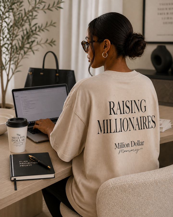 Raising Millionaires Tee